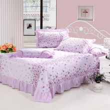 清新韩风，舒适睡眠 2013新款特价全棉韩版花边四件套深度解析